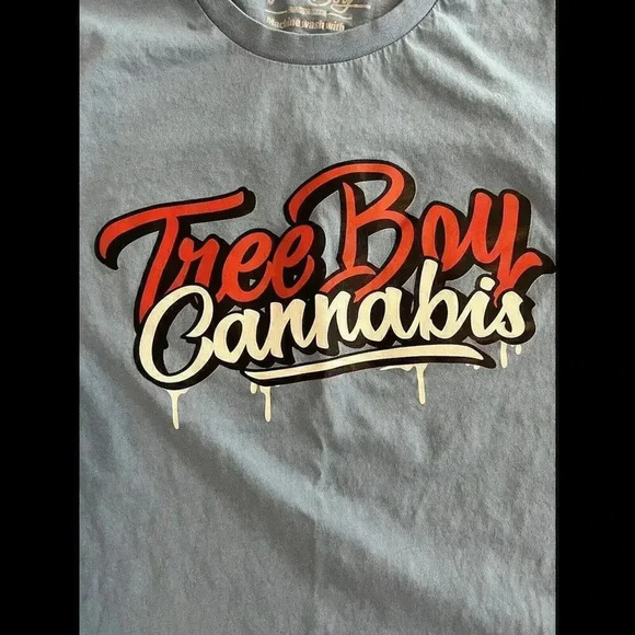 Other - Mens Large Blue Tree‎ Boy T Shirt